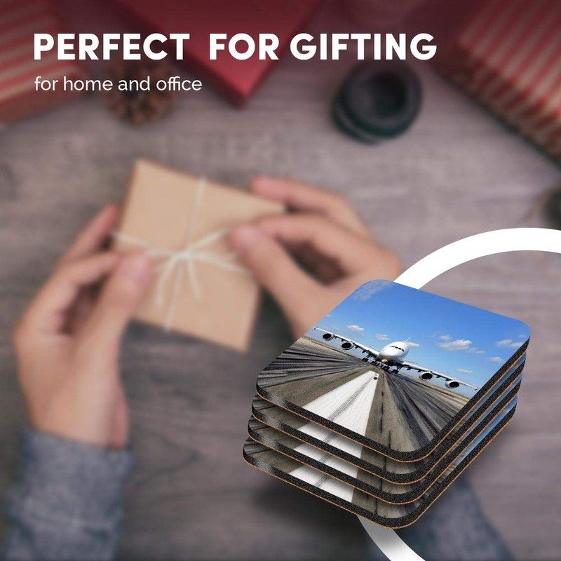 Destination Vinyl ltd Great Coasters (Set of 4) Square -