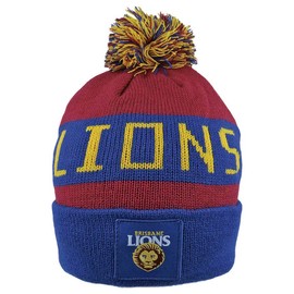 Brisbane Lions Bar Beanie