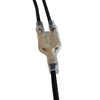 Double Giboshi Terminal with Sleeve, 20 Sets for Wiring Modification,