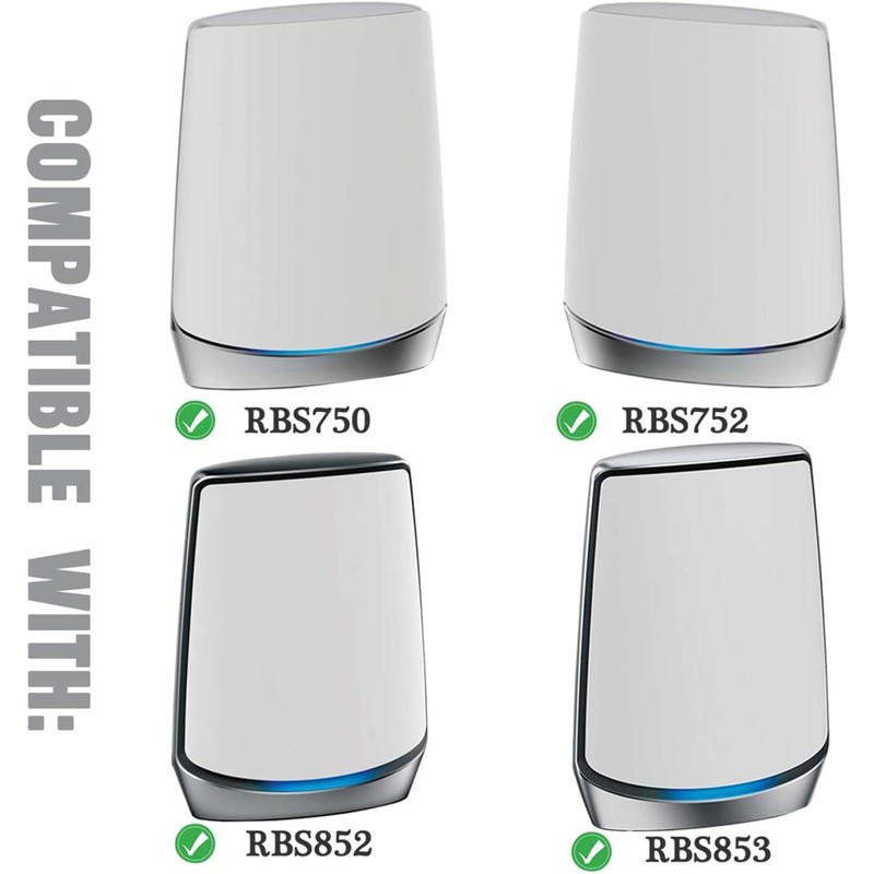 Sturdy Metal Made Wall Mount Compatible with Orbi WiFi 6,