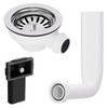 AQUADE Strainer Basket Valve 114 mm with Overflow 25 mm