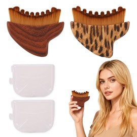 Lymphatic Contour Brush for Face, Face Sculpting Tool for Lymphatic Drainage-4 Pack