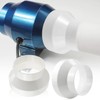 Reducer Reducer Connector for Ventilation Round Pipe Ventilation Systems ABS