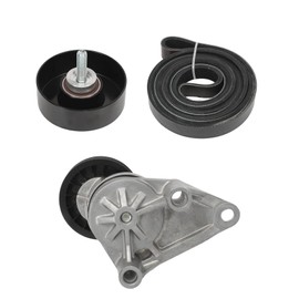 munirater Serpentine Belt Tensioner Pulley Kit Replacement for Escalade Avalanche Express Yukon 2003-2008