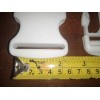 Unbranded Single White Plastic Side Release Buckles - 2 Inch