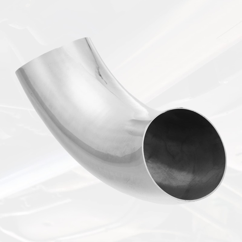 X AUTOHAUX 1Pcs OD 3 Inch 90 Degree Mandrel Bend