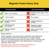 Ant Mag Magnetic Hooks Heavy Duty for Hanging Utensils Grills