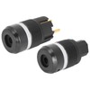 Monosaudio Pure Copper 24K GoldPlated Power Plug for Audio Power