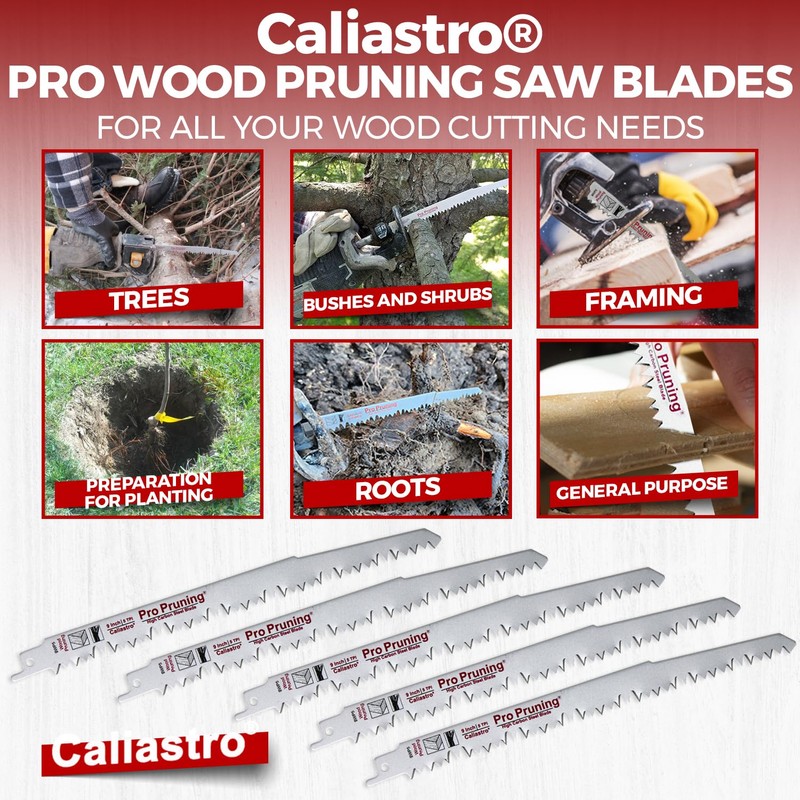 9-Inch Wood Pruning Saw Blades for Reciprocating/Sawzall Saws - 5
