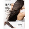 LUVME Real Human Hair Tape in Extensions Straight Hair Natural