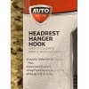 Auto Drive HEADREST HANGER HOOK Hangs Purses,Shoppin