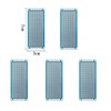 Yetaida PCB Bread Board Kits, 7x9-5x7-4x6-3x7cm Double Sided PCB Board
