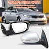 MOFOAP Passenger Side Mirror Compatible with 2014 2015 Kia Optima