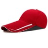 YEKEYI Extra Long Bill 100% Washed Cotton Baseball Cap Lengthened