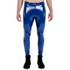 Kapow Meggings High Gloss Vinyl Men's Leggings (Billy Blue, L)
