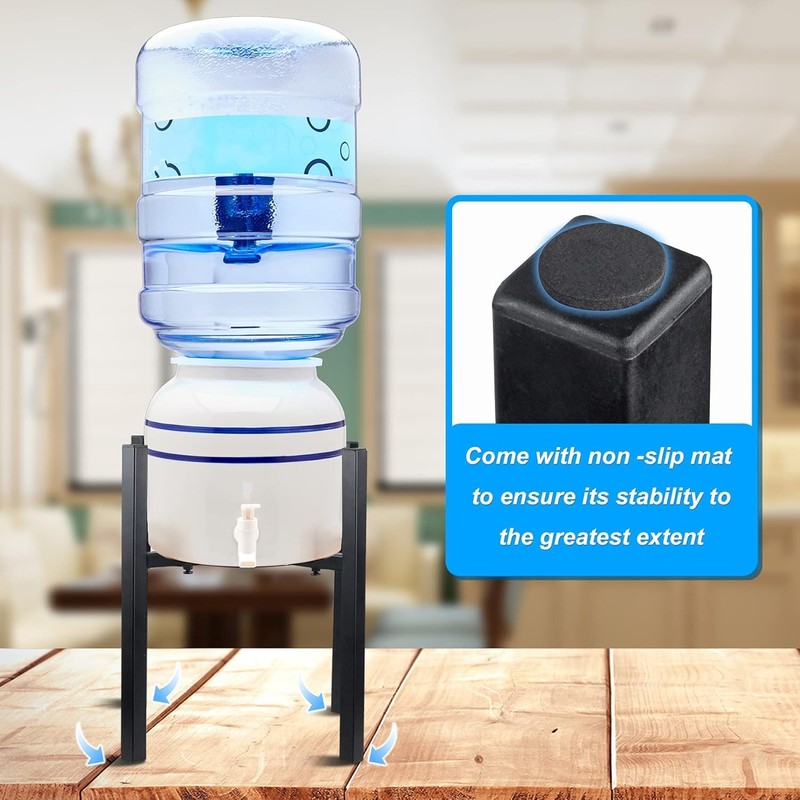 YiePhiot Water Filter Dispenser Counter Stand Beverage Drink Dispensers Stand