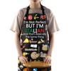 JNIAP Italian Kitchen Apron Italian Cooking Apron Italy Chef Gift