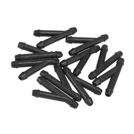 ACROPIX 3 Way Y Shaped Windshield Washer Hose Connector Tube Pipe Fitting Splitter Adapter Black- Pack of 10