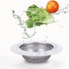 Tongke 2 Pcs Stainless Steel Kitchen Sink Strainer, Anti-Clogging Sink