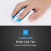 LeadsaiL Quiet Wireless Mouse 2.4 GHz 1600 DPI Optical Tracking,