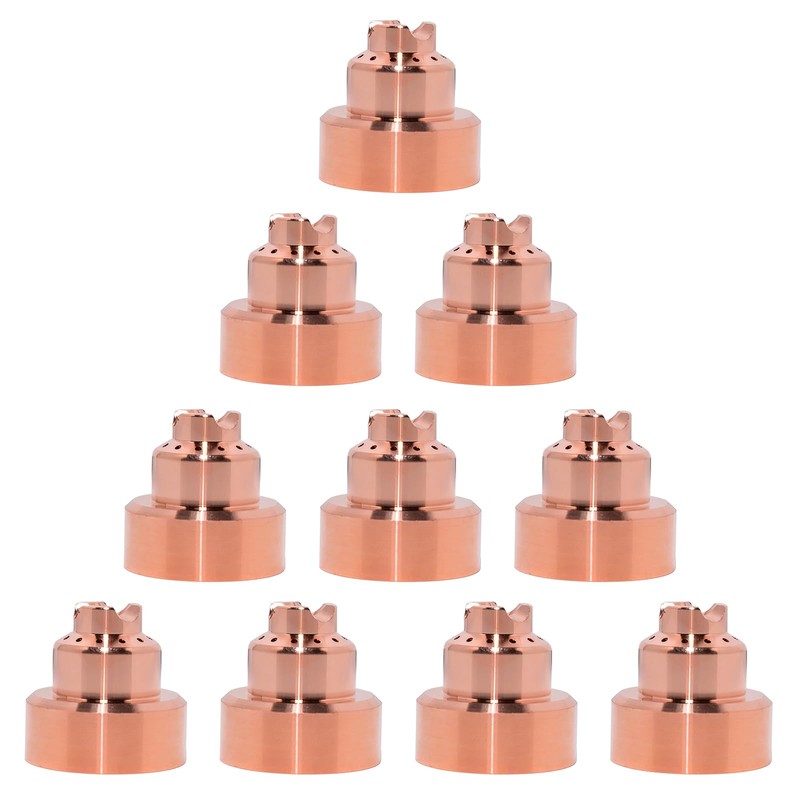 10PCS 220818 Plasma Cutter Shield for 45XP/65/85/105, Copper Alloy Torch