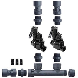 Rain Bird 100DVF Dura Manifold Valve Kit with Flow Control - Slip 100DVF-NPT (2 Zone)