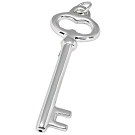 Silver Trends – 925 Sterling Silver Rhodium-Plated Large/Long Pendant Type – Sta/264