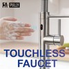 Fapully Touchless Kitchen Faucet with Pull Down Sprayer,Sensor Commercial Pull-Down