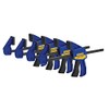 IRWIN Quick-Grip 1964758 One-Handed Mini Bar Clamp 4 Pack, 6",