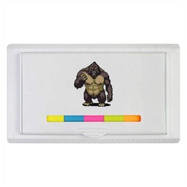 'Gorilla Pixel Art' Sticky Note Ruler Pad (ST00030898)