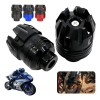 Par Jgo Slider Eje Llanta Universal Motocicleta