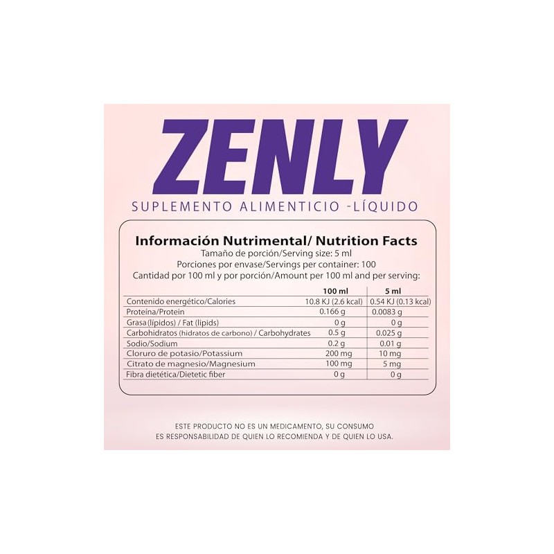Zenly Jarabe Antiestrés Para Dormir Mejor - Ikigai - 250ml