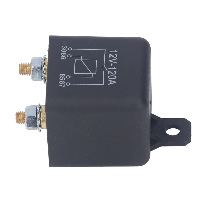 Starter Solenoid Car Start Relay Waterproof Brass Coil with Accessories