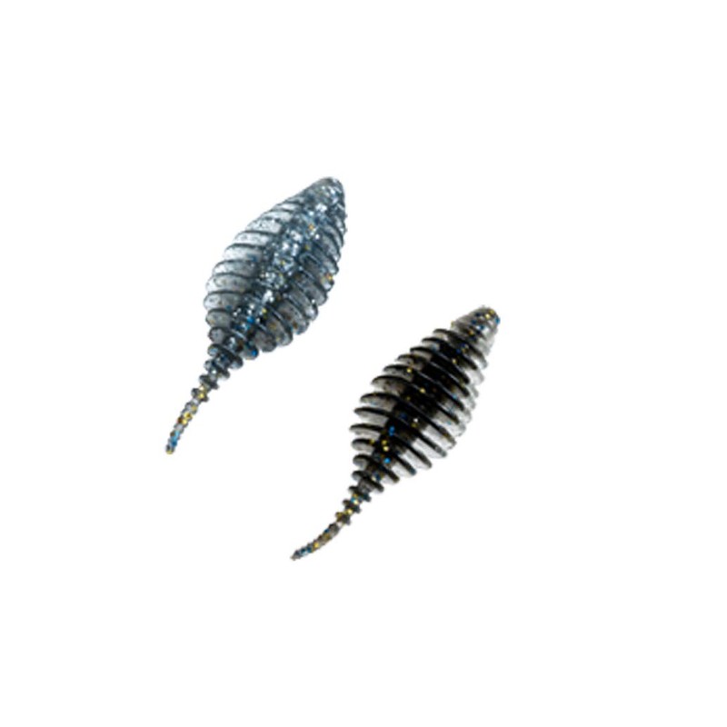 UL Fishing Trout Bait Set with Rubber Worm Rubber Bait