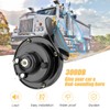 300DB Super Loud Train Horn, 2PCS Car Air Electric Snail
