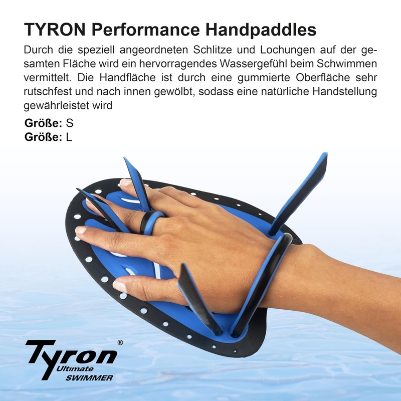 Tyron Performance Hand Paddles (S)