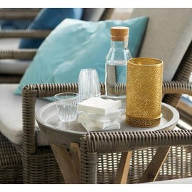 JEBBLAS Cocktail Napkins Disposable Beverage Bar Napkins White Linen-Like Square Napkins Party or Wedding 8inch x 8inch (200 Count, White)