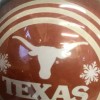 Forever Collectibles TEXAS GLASS CHRISTMAS ORNAMENT Glass Ball (H 2
