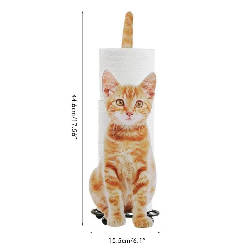 Paper Towel Holder Cat Design Paper Towel Holder Stand for