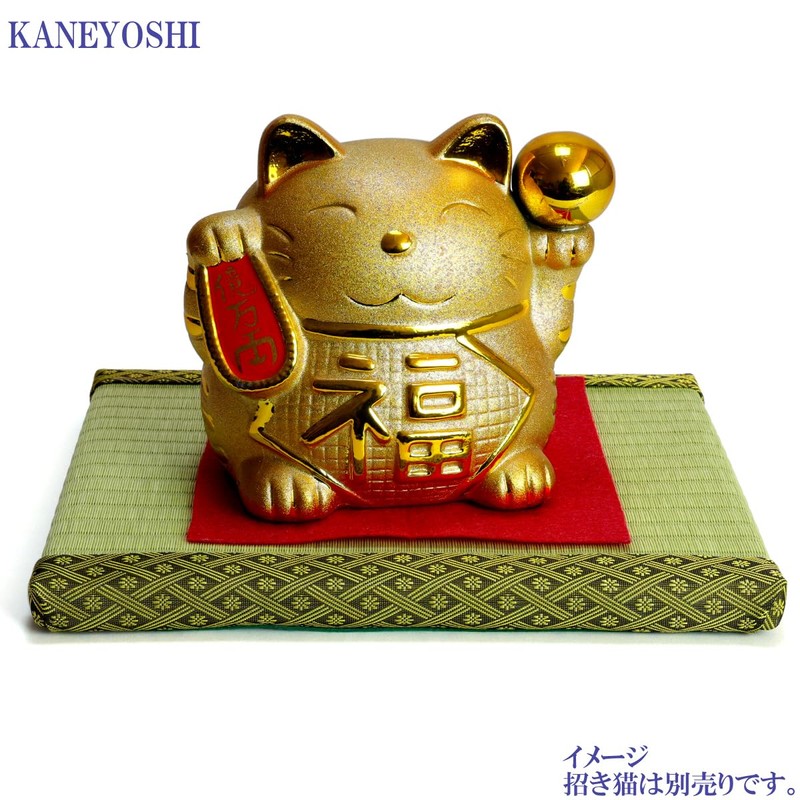 KANEYOSHI Tatami Igusa-Style Flower Stand Mini Tatami Mat Place, Rush