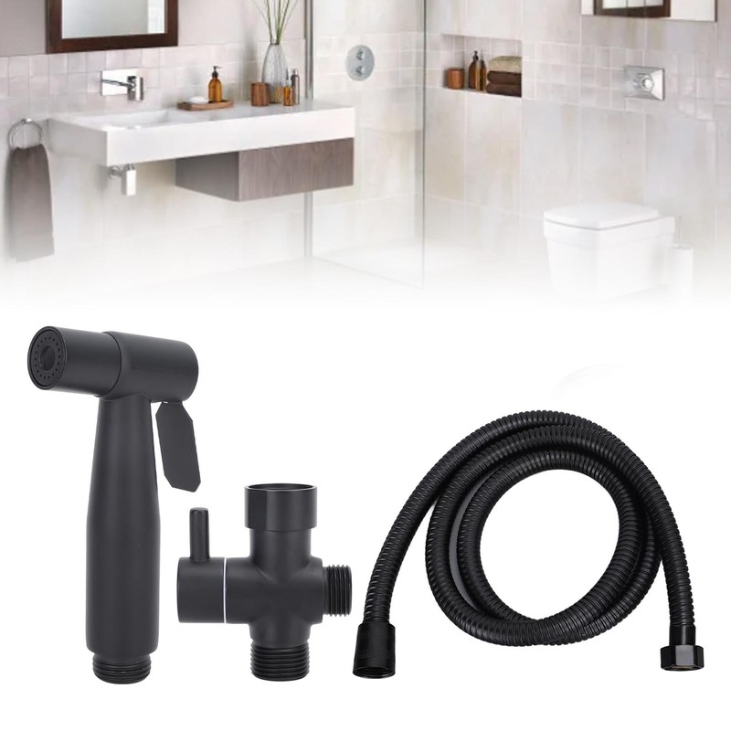 Toilet Bidet Sprayer Hole Free 304 Stainless Steel Pressurized Nozzle