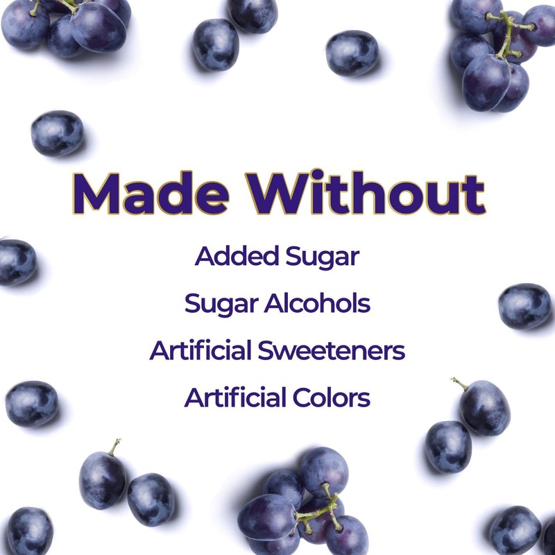 ChocZero Keto Grape Jam, No Added Sugar Fruit Spread Preserves,