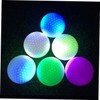 Mipcase 6Pcs LED Light Up Golf Balls Flashing Electronic Balls