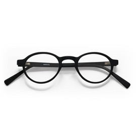 eyebobs Eyewear; Board Stiff - Premium Reading Glasses for Men and Women | Round Eye Frame for Narrow Faces