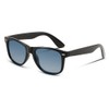 FEISEDY B1858 Great Classic Polarized Sunglasses, Unisex, HD Lens, black·gradient