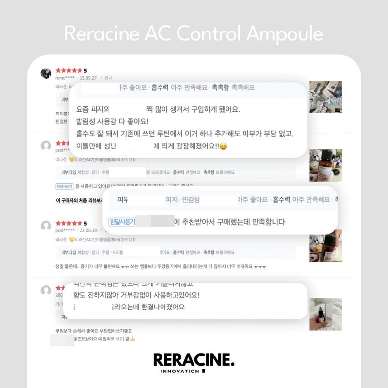 Lyricin Liracyne AC Control Ampoule 30ml Oil and Water Balance