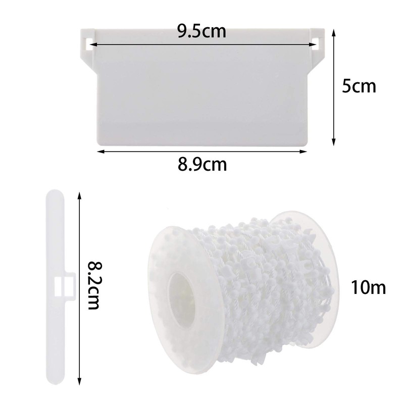 Create idea 31Pcs Vertical Blind Bottom Weights Accessories Repair Kit