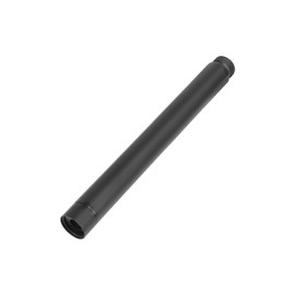 HarJue Shower Head Extension Arm, Shower Head Extender Water Outlet- Lowers Existing, Shower Pipe Extension for Bathroom, Made of Solid Metal Stainless Steel(8 Inch, Matte Black)