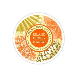 Greenwich Bay ISLAND GINGER MANGO Body Butter Enriched with Shea Butter and Cocoa Butter, Moisturizing and Fast Absorbing