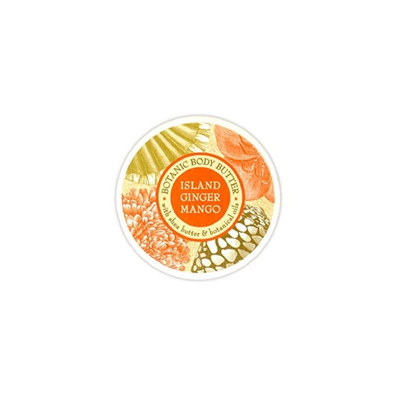 Greenwich Bay ISLAND GINGER MANGO Body Butter Enriched with Shea